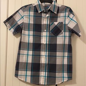 Boys size medium button down